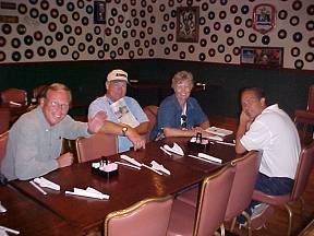 The Gang at Mojo's Bar-B-Que