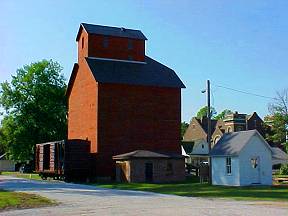Old Wooden Grain Elevator